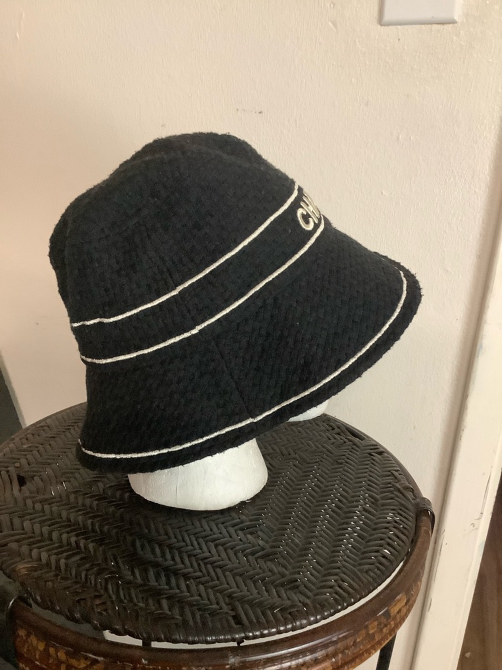 Chanel Black Bucket Hat - Picture 4 of 13